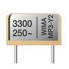 Odrušovací kondenzátor MP3-X2 Wima MP 3 X2 4700pF 20% 275V RM10 radiální, 4700 pF, 275 V/AC,20 %, 10 mm, (d x š x v) 13.5 x 5 x 10 mm, 1 ks