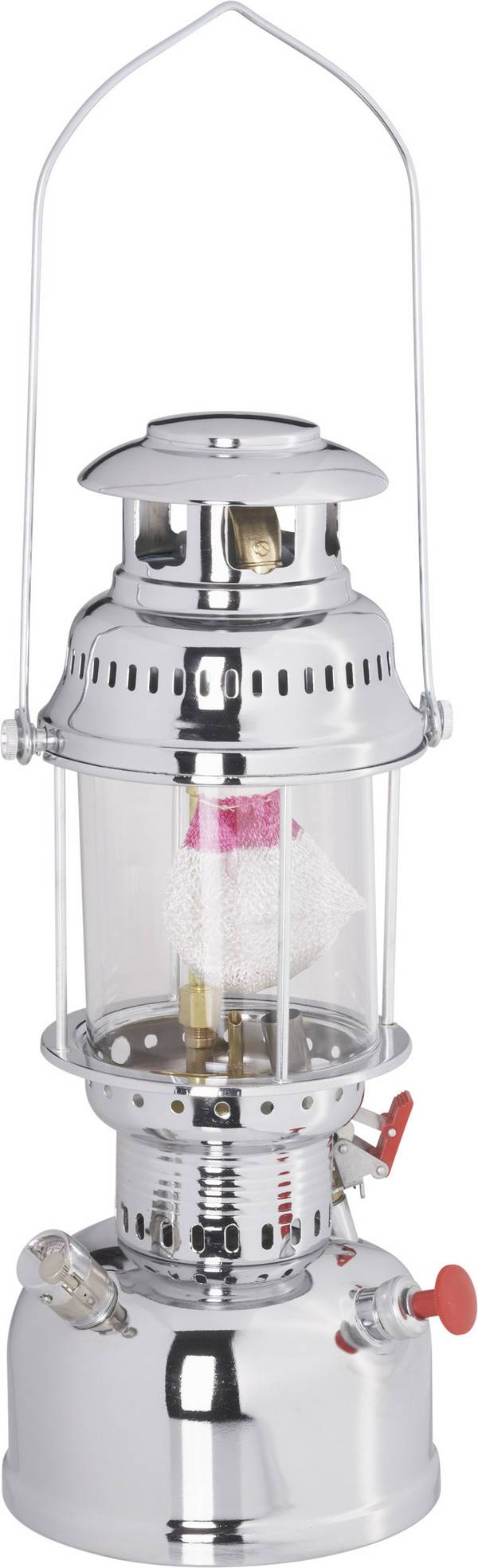 Brüder Mannesmann M 3068-500 petrolejová lampa  chrom   1 ks