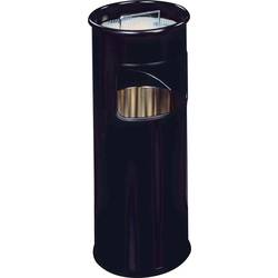 Odpadkový koš s popelníkem Durable 3330-01, 687 mm, 17 l, černá