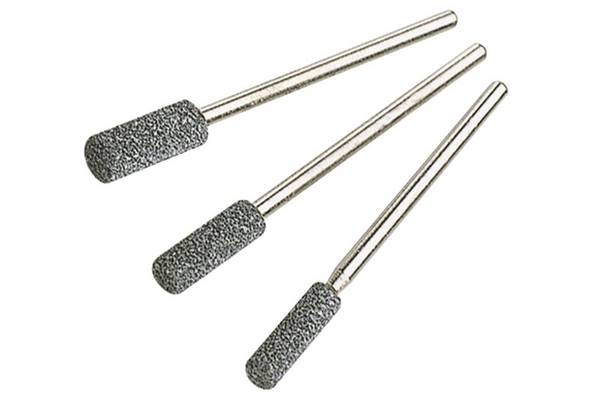 Wolfcraft 2175000 Sada brusných stopkových kotoučů    Ø dříku 2.35 mm 3 ks