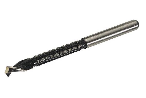 Wolfcraft 2512000 HSS frézovací vrták na kov 6 mm Celková délka 90 mm válcová stopka 1 ks