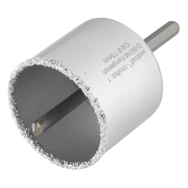 Wolfcraft  3897000 vrtací korunka  73 mm  1 ks