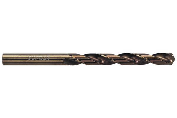 Wolfcraft 7450010 HSS kovový spirálový vrták 4 mm Celková délka 75 mm Cobalt DIN 338 válcová stopka 1 ks