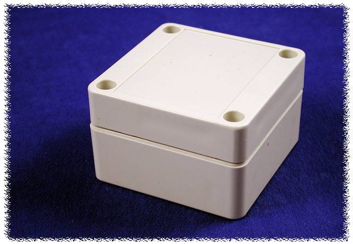 Hammond Electronics 1555B2GY univerzální pouzdro 65 x 65 x 40 polykarbonát šedá 1 ks