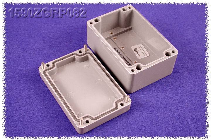 Hammond Electronics 1590ZGRP082 univerzální pouzdro 110 x 75 x 55 polyester šedá 1 ks