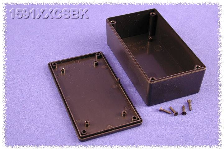 Hammond Electronics 1591XXCSBK univerzální pouzdro 121 x 66 x 41 ABS černá 1 ks