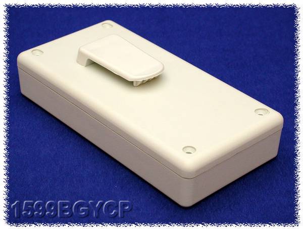 Hammond Electronics 1599BGYCP plastová krabička 130 x 65 x 25  ABS šedá 1 ks