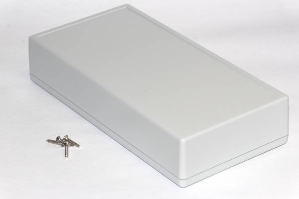 Hammond Electronics 1599HGYBAT plastová krabička 220 x 110 x 44  ABS šedá 1 ks