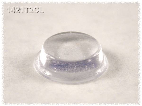 Hammond Electronics 1421T2CL podstavná nožka přístrojová samolepicí, kulatá přírodní (Ø x v) 12.7 mm x 3.5 mm 24 ks