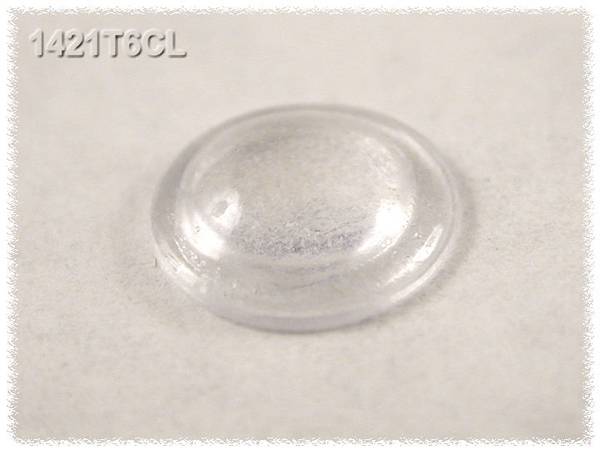Hammond Electronics 1421T6CL podstavná nožka přístrojová samolepicí, kulatá přírodní (Ø x v) 7.9 mm x 2.2 mm 24 ks