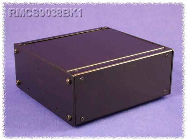 Hammond Electronics  RMCS9058BK1 univerzální pouzdro 216 x 203 x 109  hliník  černá 1 ks
