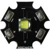 HighPower LED, Star-W2700-10-00-00, 1500 mA, 3,1 V, teplá bílá
