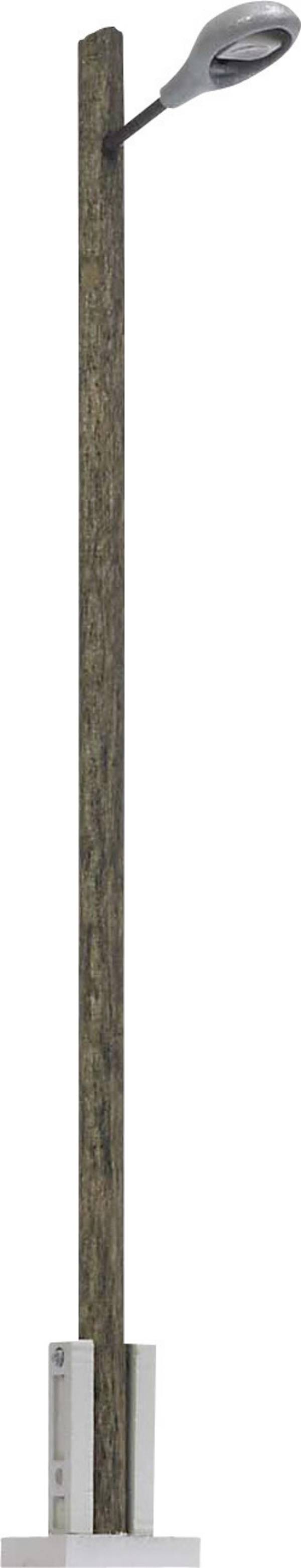 Busch H0 lampa na dřevěném stožáru  hotový model 4134 1 ks