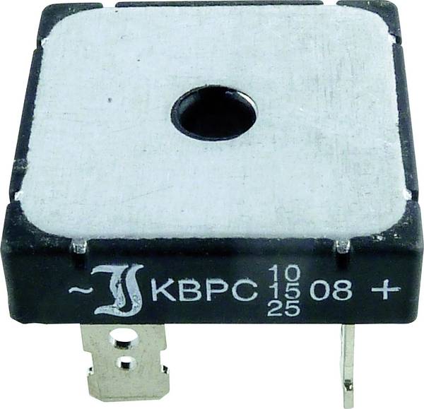 TRU COMPONENTS TC-KBPC10/15/2504FP můstkový usměrňovač KBPC 400 V 25 A jednofázové