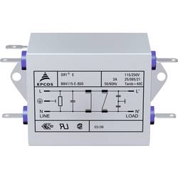 Odrušovací filtr Epcos B84115EB30, SIFI E, 2x 3 A, 250 V