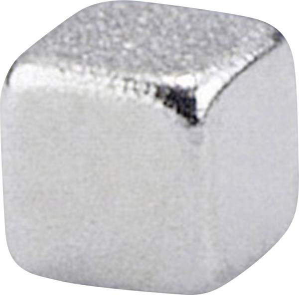 permanentní magnet krychlový (d x š x v) 2 x 2 x 2 mm N40  1.28 T (max) Max. pracovní teplota: 80 °C