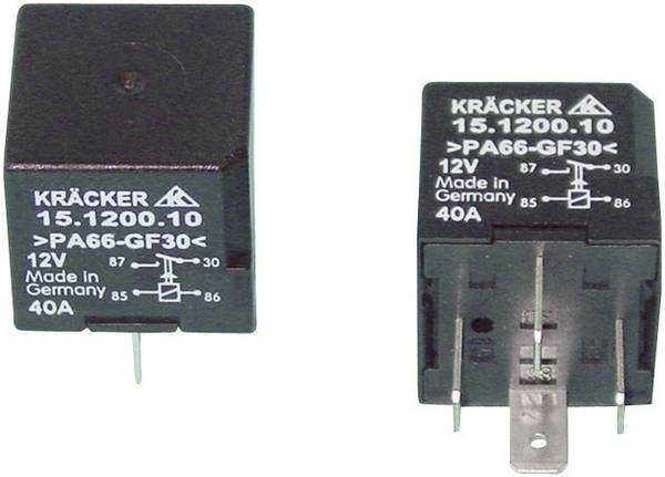 Kräcker 15.1200.10 15.1200.10 relé motorového vozidla , 40 A