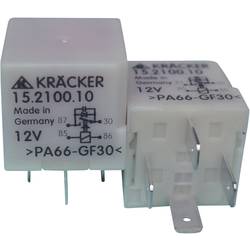 Automobilové relé Kräcker 15.2100.10, 12 V, 15 A, řídící jednotky magn. Spojky