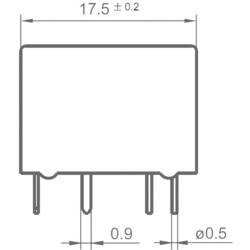 Automobilové relé Hongfa FRA11DC-S1-DC12V, 12 V, 20 A