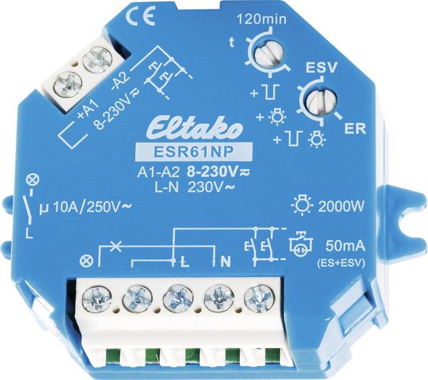Eltako ESR61NP 61100001 impulsní spínač 2000 W, 10 A