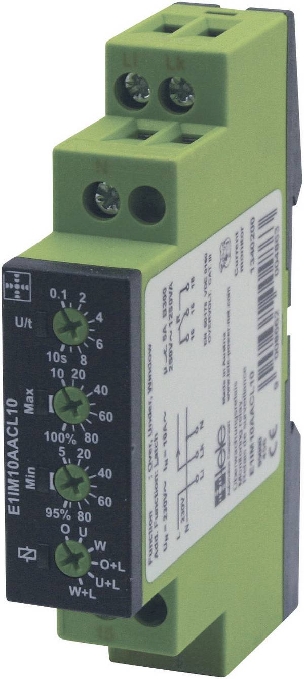 monitorovací relé tele E1IM10AACL10 1340200, 250 V/AC, 5 A, 1 ks