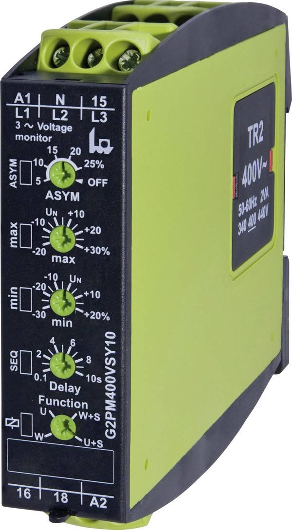 monitorovací relé 24 - 400 V/AC 1 přepínací kontakt tele G2PM400VSY10  1 ks