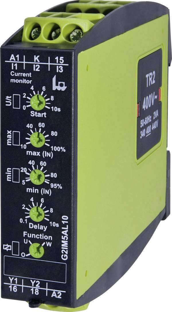 monitorovací relé tele G2IM5AL10 2390401, 250 V/AC, 5 A, 1 ks