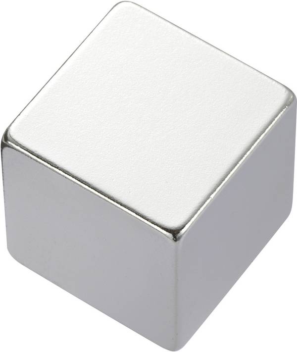 TRU COMPONENTS 505944 permanentní magnet krychlový (d x š x v) 2 x 2 x 2 mm N45  1.33 - 1.37 T Max. pracovní teplota: 80 °C