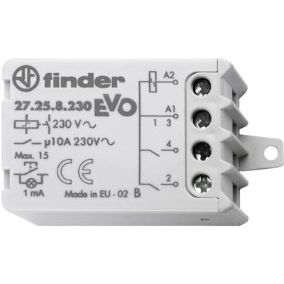 Finder 27.26.8.230.0000 27.26.8.230.0000 impulsní spínač 2300 VA, 10 A