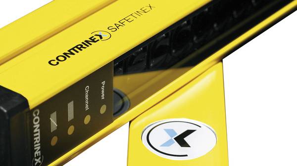 Contrinex YBB-14S4-0500-G012 dosah (max.) 3.5 m výška ochranného pole 529 mm Počet paprsků: 65
