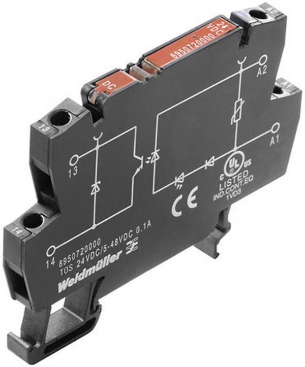 Weidmüller Opto vazební relé 8951120000-1 0.1 A Spínací napětí (max.): 230 V/AC 1 ks