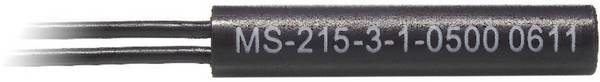 PIC MS-215-3 MS-215-3, jazýčkový kontakt, 1 spínací kontakt, 200 V/DC, 140 V/AC, 1 A, 10 W