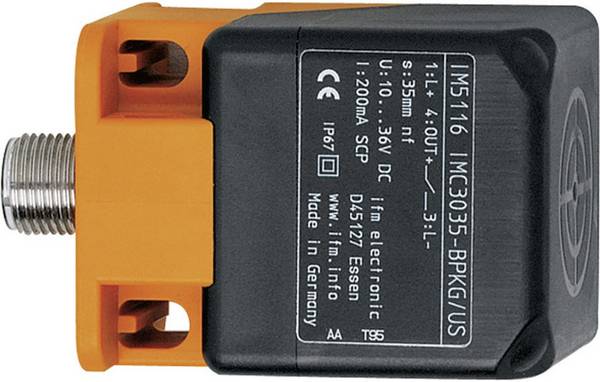 <br> ifm Electronic<br> spínač přiblížení <br> Induktivní<br> IM5115<br> IM5115<br> 40 x 40 mm<br> zarovnaná<br> PNP<br> (d x š x v) 54 x 40 x 40 mm<br> <br>