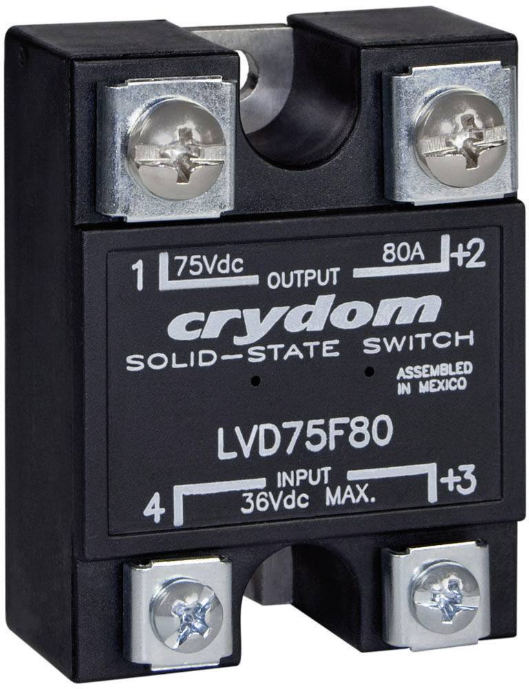 Crydom polovodičové relé LVD75D100 100 A Spínací napětí (max.): 75 V/DC 1 ks