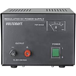 Laboratorní zdroj s pevným napětím VOLTCRAFT FSP-11330, 13.8 V/DC, 30 A, 415 W;Kalibrováno dle ISO