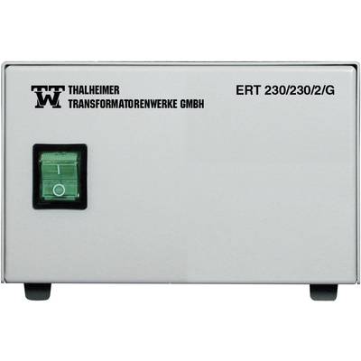 Thalheimer ERT 230/230/10G laboratorní oddělovací transformátor s pevným napětím Kalibrováno dle (DAkkS) 2300 VA Počet v