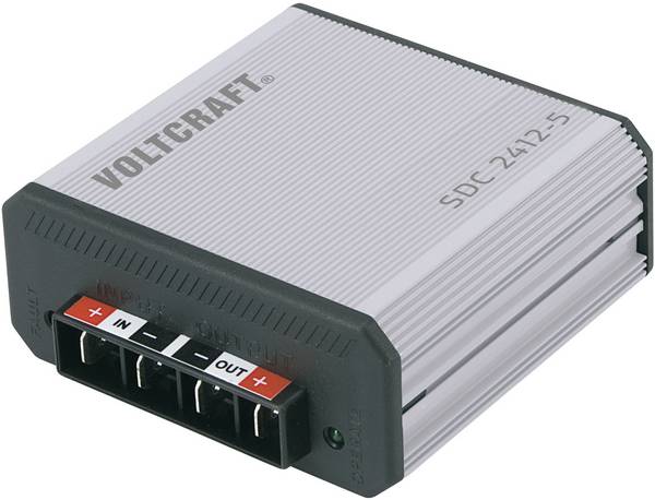 VOLTCRAFT SDC 2412-5 DC/DC měnič napětí 24 V/DC - 13.8 V/DC/7 A 70 W