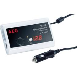 Měnič napětí DC/AC do auta AEGSi 150, 12V/230V, 150 W