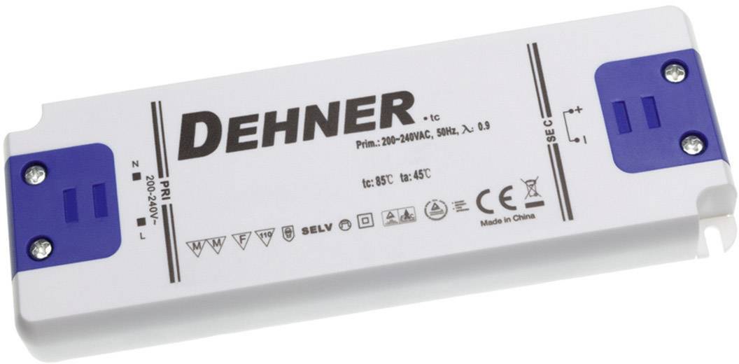 Dehner Elektronik LED 12V 150W-MM napájecí zdroj pro LED konstantní napětí 132 W 0 - 11 A 12 V/DC schválení nábytku 1 ks-0