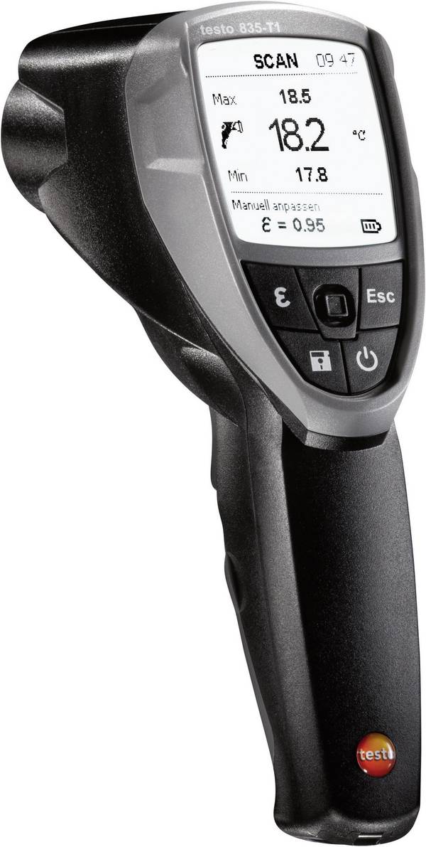 infračervený teploměr 835-T1 Optika 50:1 -30 - +650 °C  Kalibrováno dle (ISO)