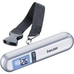Beurer 732.12 váha na cestovní zavazadla Max. váživost 40 kg Rozlišení 10 g stříbrná