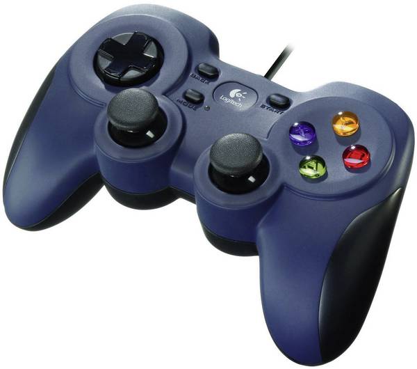 Logitech Gaming F310 Controller gamepad PC modrá