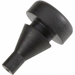 Tlumicí přístrojová nožička se západkou PB Fastener 1301-01, (Ø x v) 10 mm x 15.4 mm, černá, 1 ks