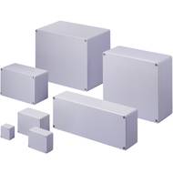 Hliníkové pouzdro Rittal, 9105,210, 125 x 57 x 80 mm, IP66, šedá