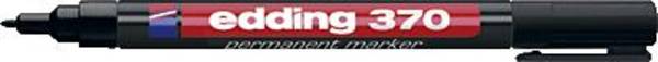Edding 370 4-370001 permanentní popisovač  černá Vodotěsné: Ano