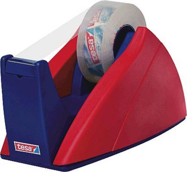 tesa ruční odvíječ lepicí pásky  57421-00000-01 červená, modrá Šířka role (max.): 19 mm Délka role (max.) 33 m