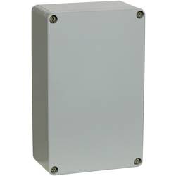 Hliníkové pouzdro Fibox ALN 162609, (š x v x h) 263 x 162 x 90 mm, stříbrná (AL 162609)