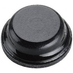 Podstavná nôžka prístrojová 3M SJ 5076, (Ø x v) 8 mm x 2.8 mm, čierna, 1 ks