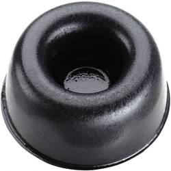 Podstavná nožka přístrojová 3M SJ 5009, (Ø x v) 22.3 mm x 10.1 mm, černá, 1 ks