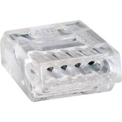 Svorka Wago, 273-155, 0,75 - 1,5 mm², 5pólová, transparentní